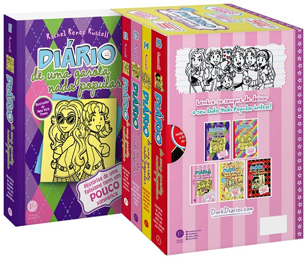 Livro Box diário de uma garota nada popular (vol. 11 a 15 - edi...