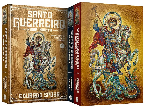 Livro Box santo guerreiro