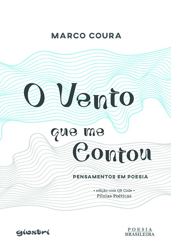 Livro O vento que me contou - Pensamentos em poesia