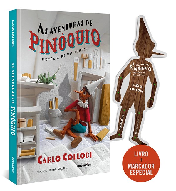Livro As aventuras de Pinóquio