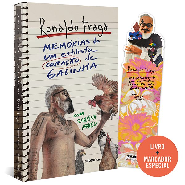 Livro Memórias de um estilista coração de galinha