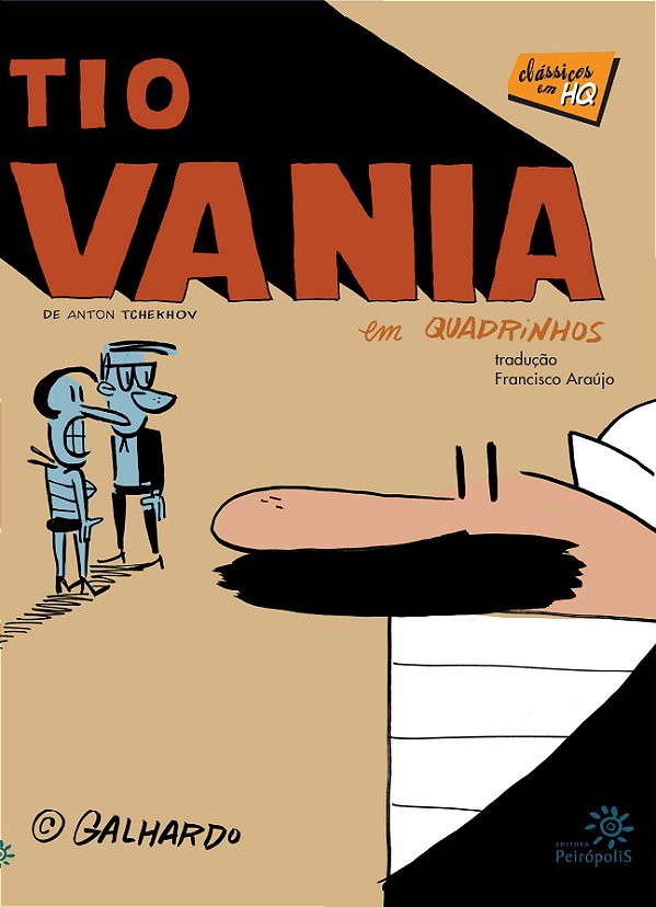 Livro Tio Vania em quadrinhos