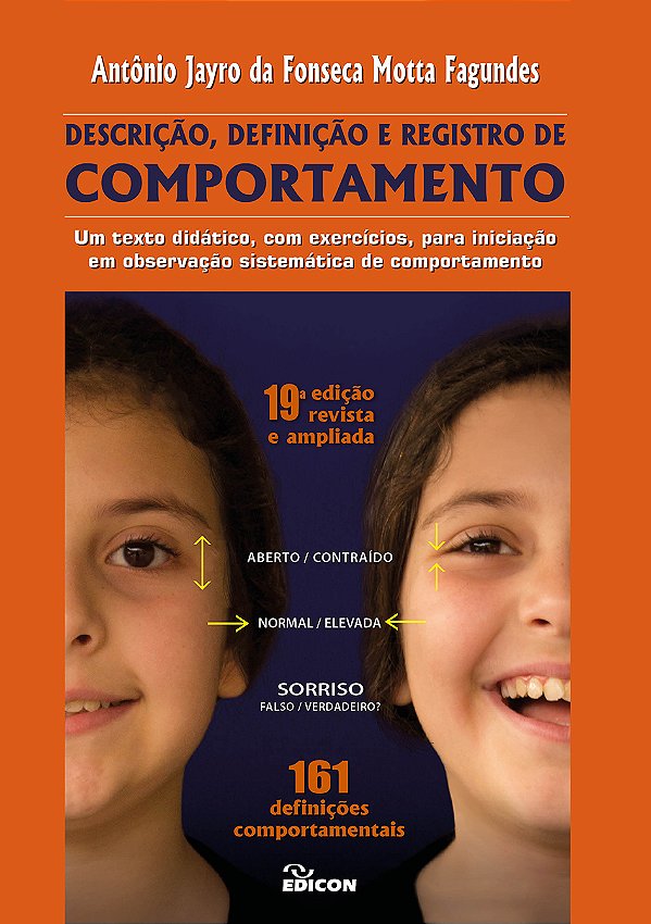 Livro Descrição, Definição E Registro De Comportamento