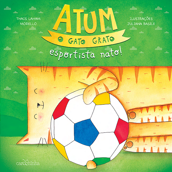 Livro Atum, o gato grato, esportista nato! (Volume 4)