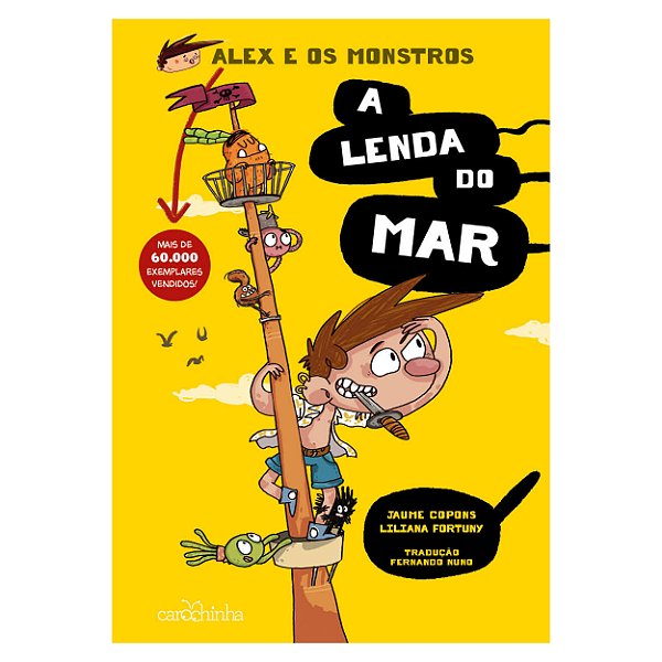 Livro Alex E Os Monstros - A Lenda Do Mar