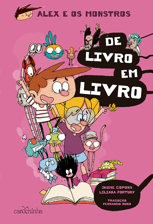 Livro Alex e os Monstros: Vol. 6 – De livro em livro (Vol...