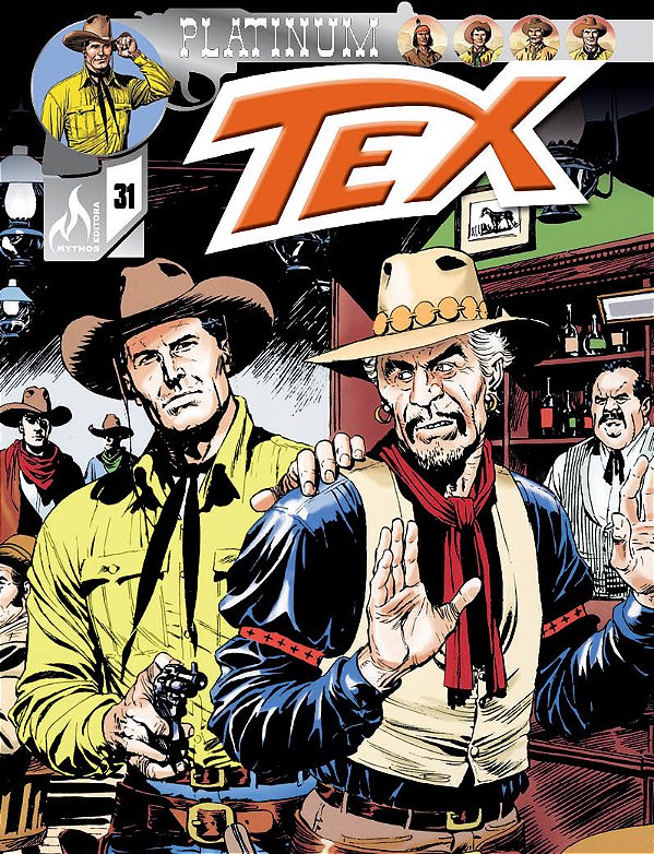 Livro Tex Platinum Nº 31: A cidade do mal / O charlatão
