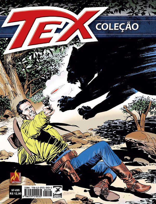 Livro Tex Coleção Nº 495: Um ranger em perigo