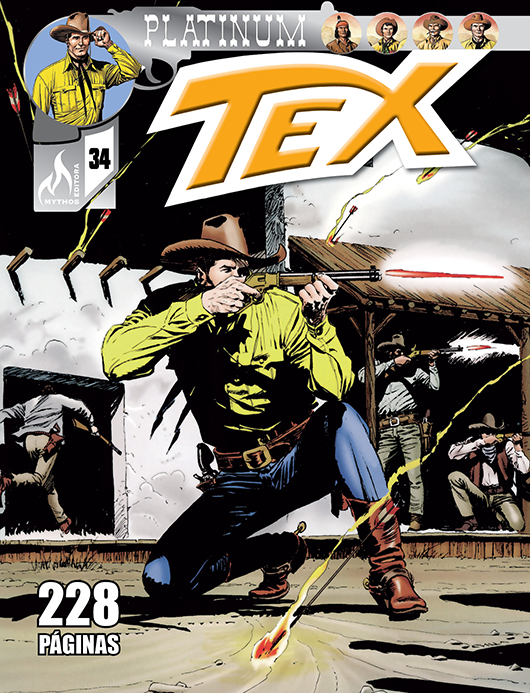 Livro Tex Platinum Nº 34: Bandidos e heróis / O sequestro...