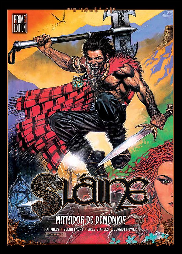 Livro Sláine: O Matador de Demônios