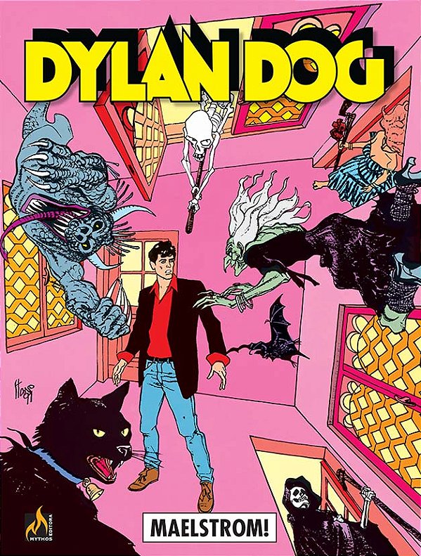 Livro Dylan Dog - volume 24: maelstrom!