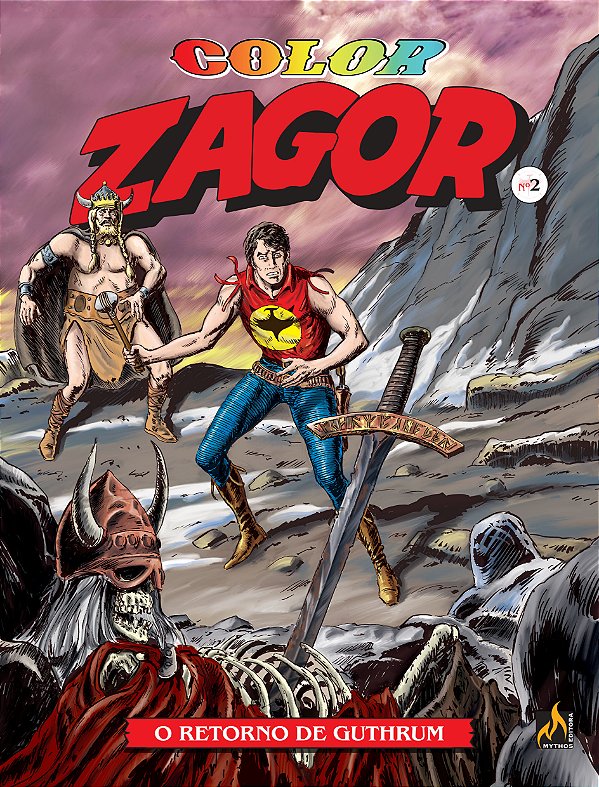 Livro Color Zagor Vol. 02: O retorno de Guthrum (Volume 0...