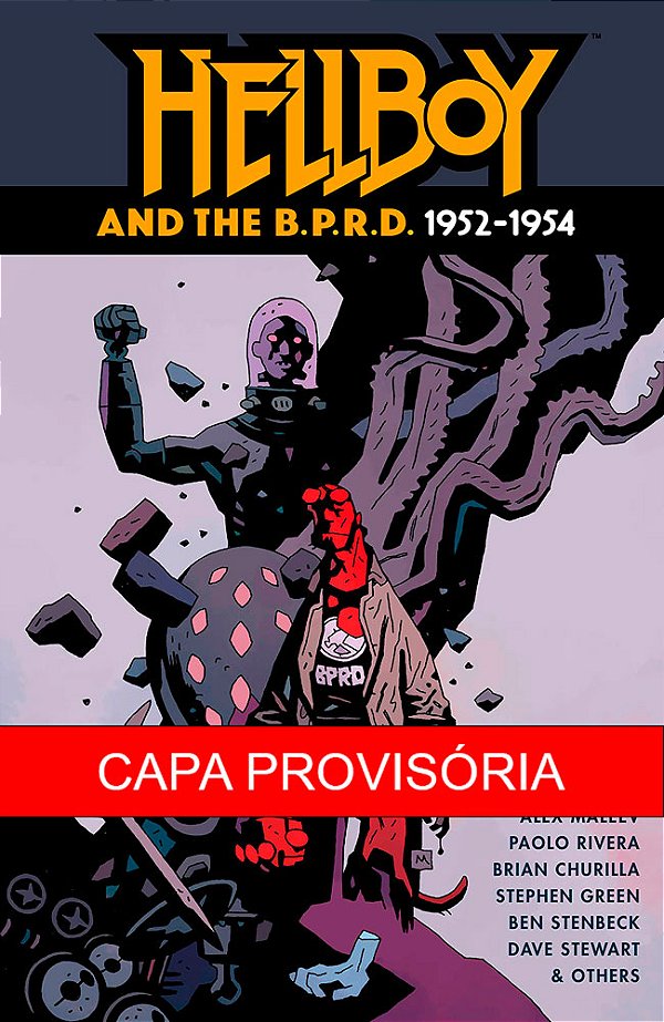 Livro Hellboy e o BPDP Omnibus 1952-1954