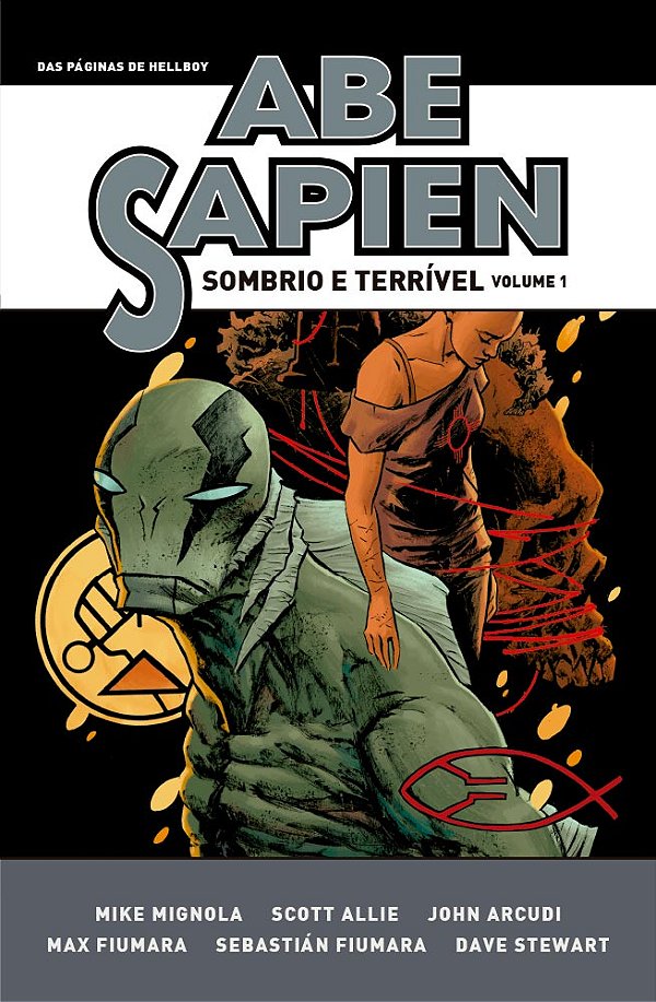 Livro Abe Sapien Omnibus: Sombrio e Terrível vol. 1