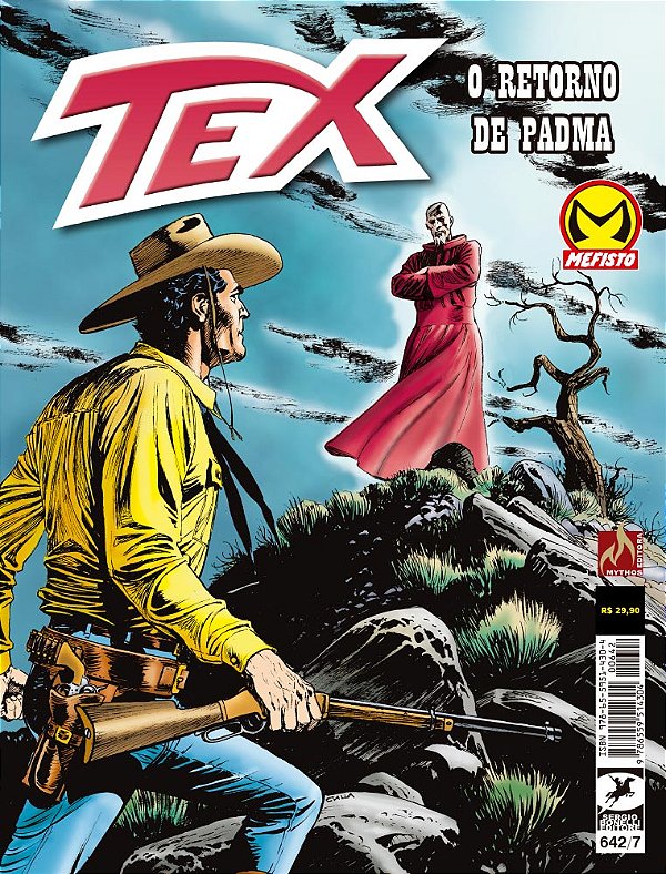 Livro Tex 642 - O Retorno De Padma - Vol. 642