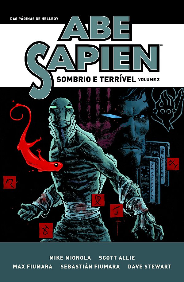 Livro Abe Sapien Omnibus - Sombrio E Terrível - Vol. 02