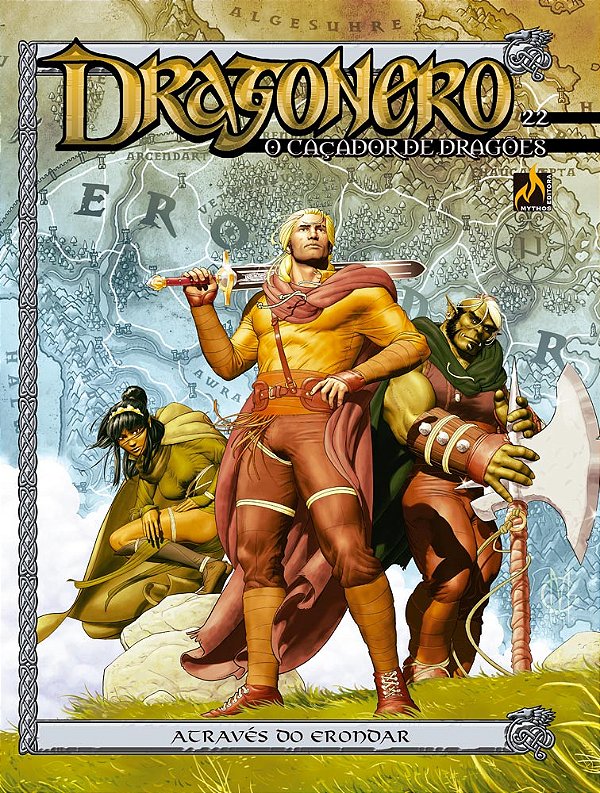 Livro Dragonero - volume 22: através do erondar / a porta das t...