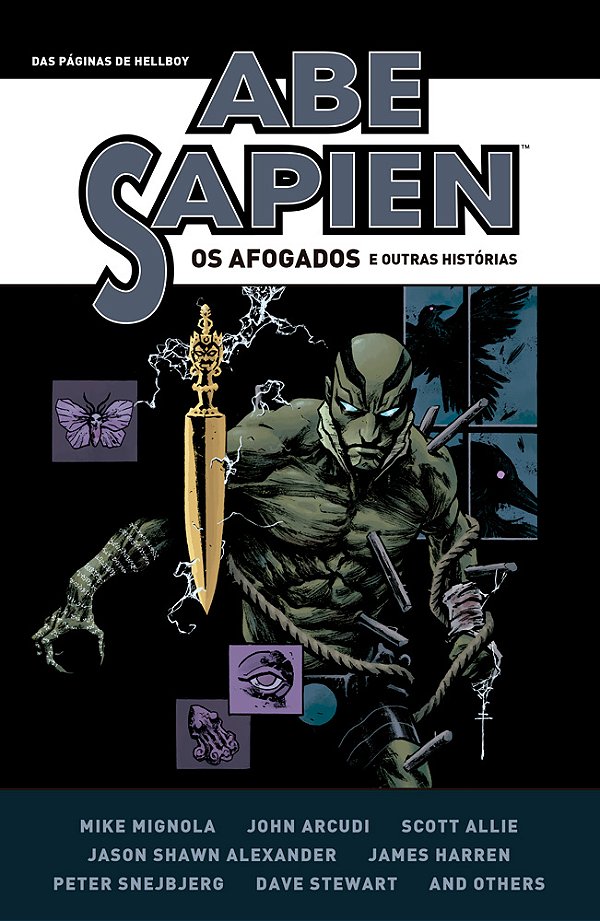 Livro Abe Sapien Omnibus - Os Afogados - Vol. 01