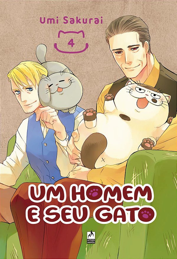 Livro Um Homem E Seu Gato -  Vol. 04