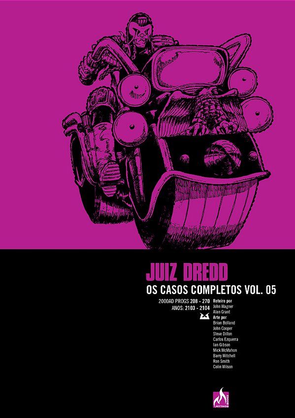 Livro Juiz Dredd Omnibus - Os Casos Completos - Vol. 05