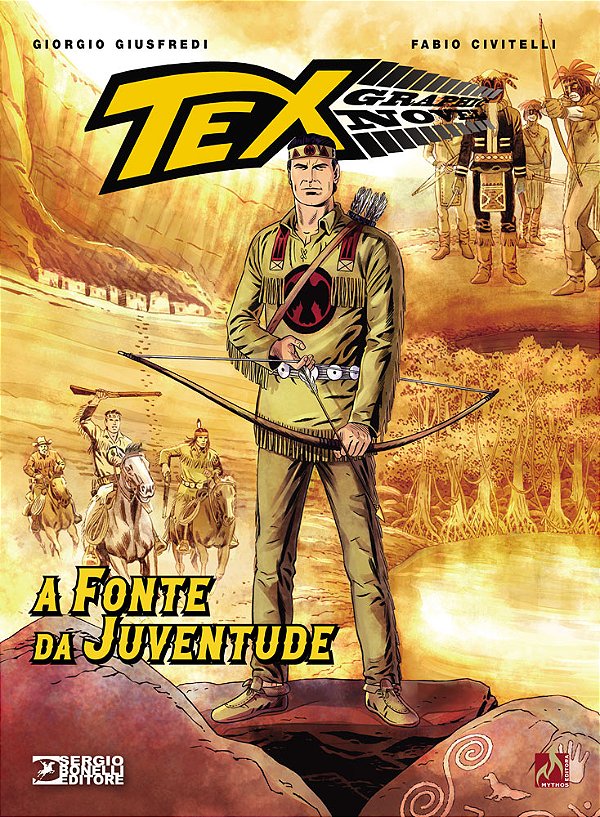 Livro Tex Graphic Novel Nº 15 - A Fonte Da Juventude