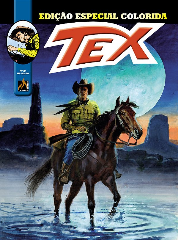 Livro Tex edição especial colorida nº 21: a gangue terrível