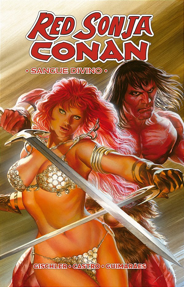 Livro Red Sonja e Conan: Sangue divino