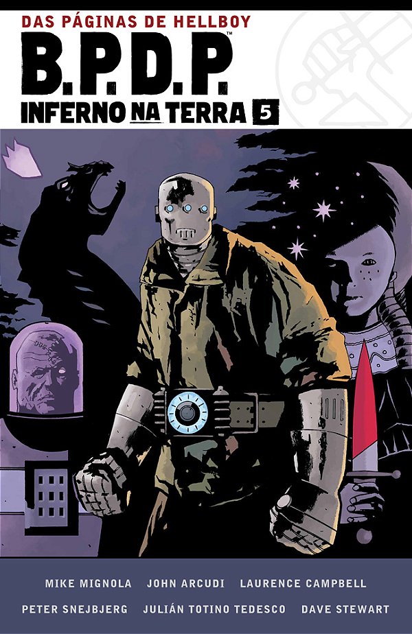 Livro Bpdp Omnibus - Inferno Na Terra - Vol. 5