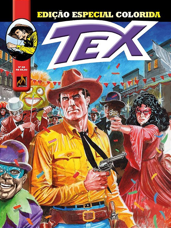 Livro Tex edição especial colorida nº 22: A bela ladra