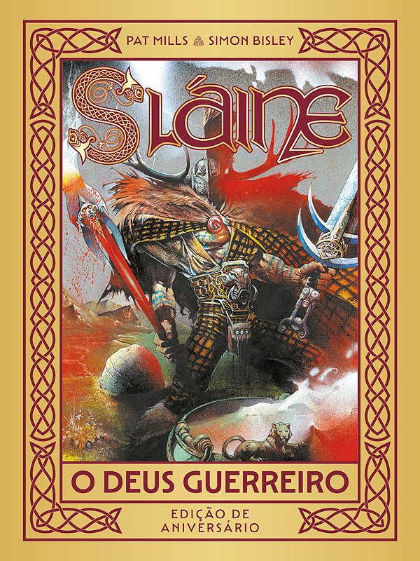 Livro Slaíne - O Deus Guerreiro - Edição De Aniversário