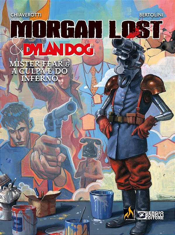 Livro Morgan lost & dylan Dog volume 3: Mr. Fear & A culpa é do...