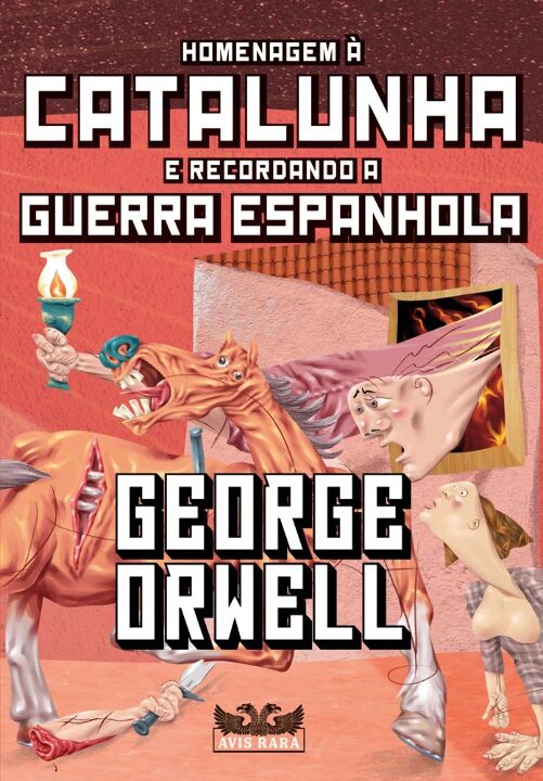 Livro Homenagem à Catalunha e recordando a Guerra Espanho...