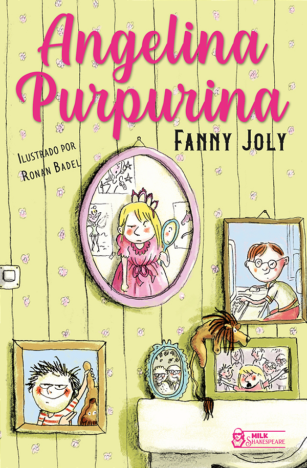 Livro Angelina Purpurina