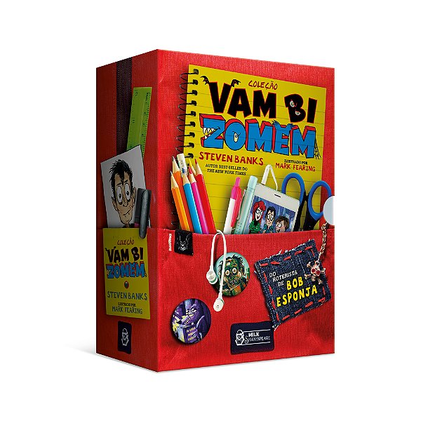 Livro Box vambizomem - mordidas na escola, a garota vampi...