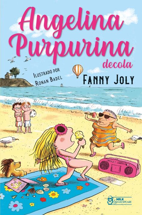 Livro Angelina purpurina decola