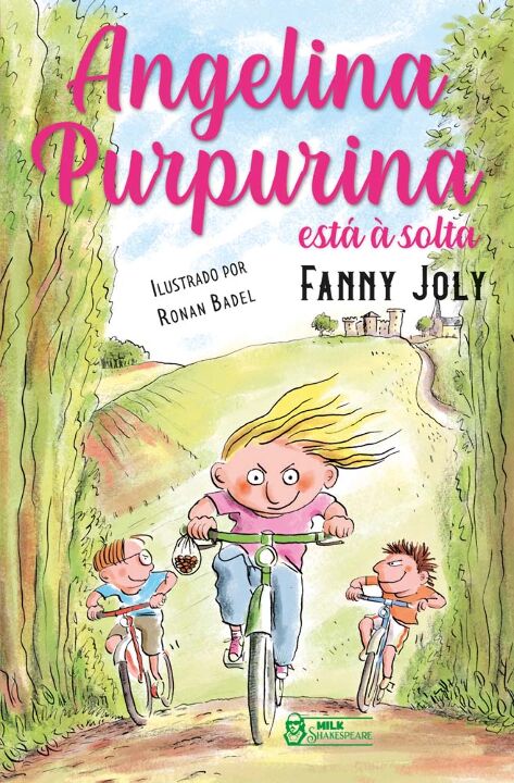 Livro Angelina purpurina está à solta