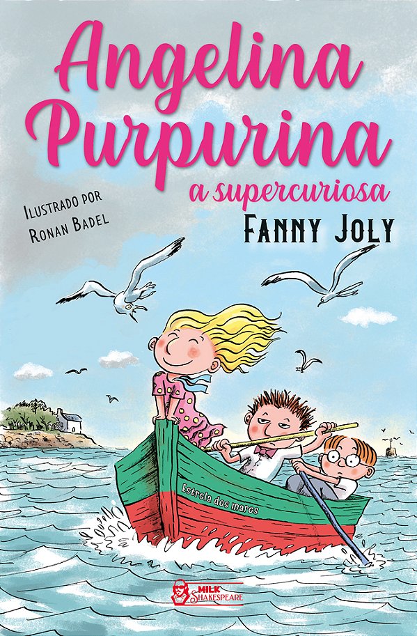 Livro Angelina purpurina a supercuriosa