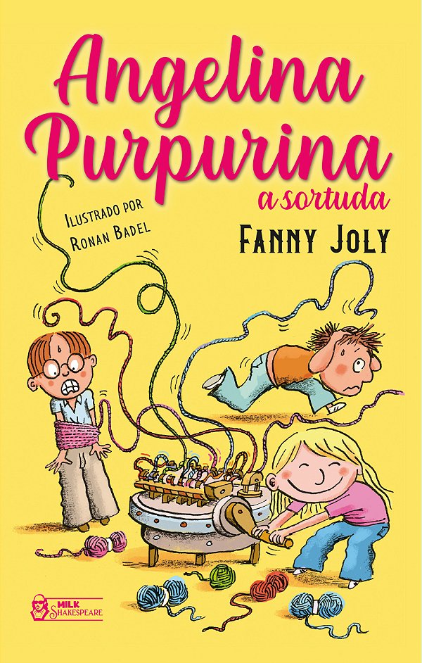 Livro Angelina purpurina: a sortuda