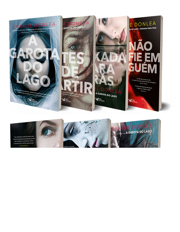 Livro Biblioteca Charlie Donlea
