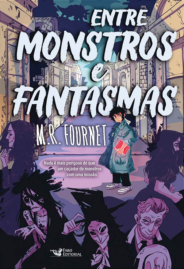 Livro Entre monstros e fantasmas