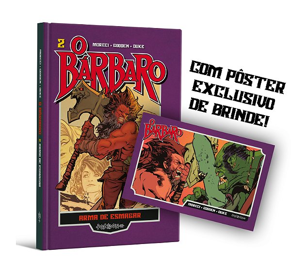Livro O bárbaro - Arma de esmagar (Volume 2)