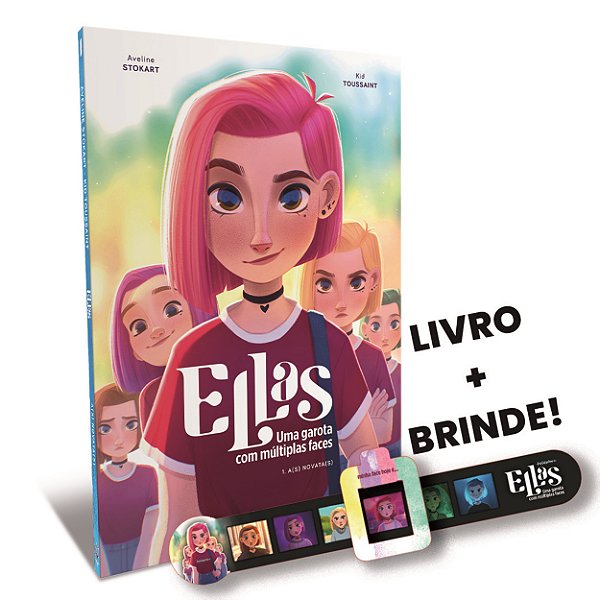 Livro Ellas - Uma garota com múltiplas faces - A(s) Novat...