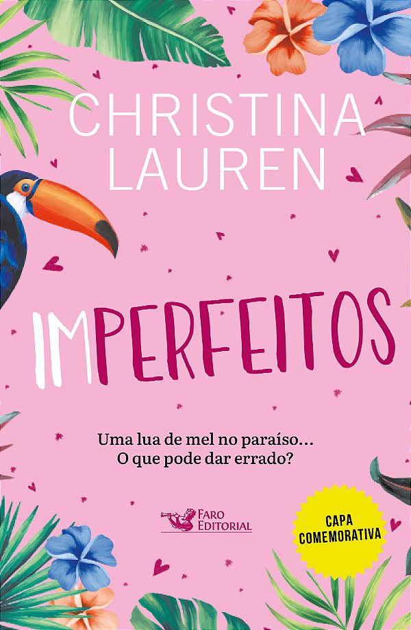 Livro Imperfeitos Pocket - Edição comemorativa - Capa Ros...