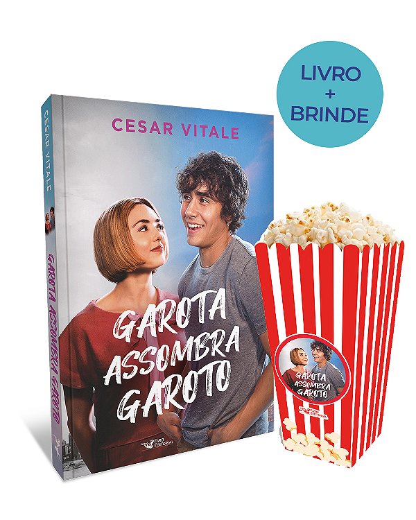 Livro Garota assombra garoto