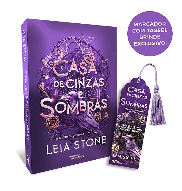 Livro Casa de cinzas e sombras: Cidade Dourada – Vol.1
