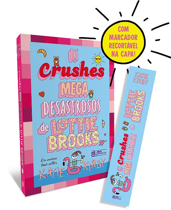 Livro Os crushes mega desastrosos de Lottie Brooks – Vol. 3