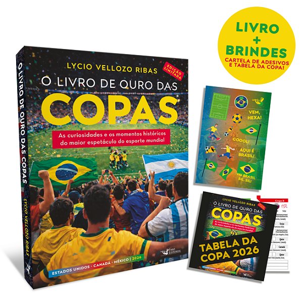 Livro O livro de ouro das copas 2026 – Edição Limitada: As curi...