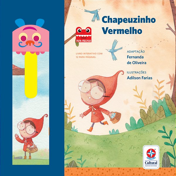 Livro Papa-Páginas - Chapeuzinho Vermelho - Livro interat...