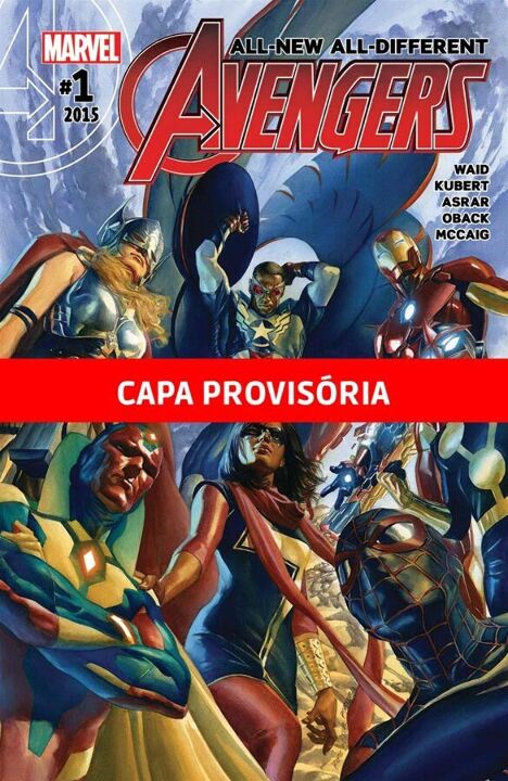 Livro Vingadores Vol.01: Sete Heróis e Um Destino: Nova M...