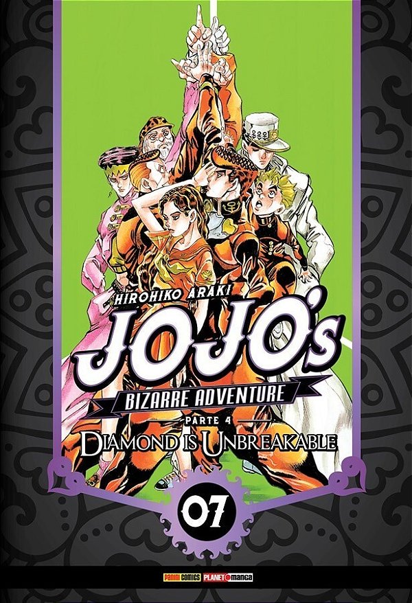Livro Jojo's Bizarre Adventure - 07: Parte 04: Diamond is...